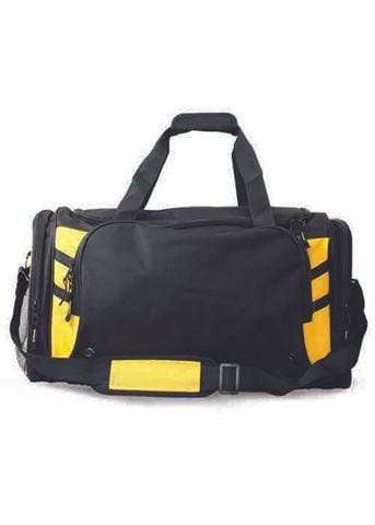 Aussie Pacific Active Wear Black/Gold AUSSIE PACIFIC tasman sports bag tasman sports bag 4001