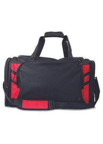 Aussie Pacific Active Wear Black/Red AUSSIE PACIFIC tasman sports bag tasman sports bag 4001