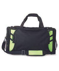 Aussie Pacific Active Wear Black/Neon Green AUSSIE PACIFIC tasman sports bag tasman sports bag 4001