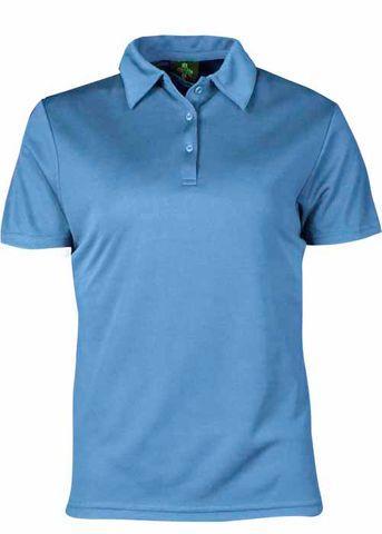 Aussie Pacific Ladies Botany Polo Shirt 2307 Casual Wear Aussie Pacific Sky 6 