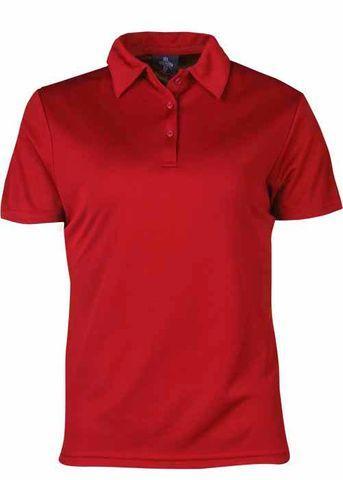 Aussie Pacific Ladies Botany Polo Shirt 2307 Casual Wear Aussie Pacific Red 6 