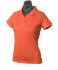 Aussie Pacific Flinders Women's Polo Shirt 2308 Casual Wear Aussie Pacific Orange/Slate 6 