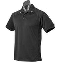 Aussie Pacific Flinders Men's Polo Shirt 1308 Casual Wear Aussie Pacific Black/White S 
