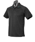 Aussie Pacific Flinders Men's Polo Shirt 1308 Casual Wear Aussie Pacific Black/Teal S 