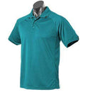 Aussie Pacific Flinders Men's Polo Shirt 1308 Casual Wear Aussie Pacific Teal/Black S 