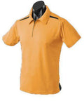 Aussie Pacific Men's Paterson Corporate Polo Shirt 1305 Casual Wear Aussie Pacific Gold/Black S 