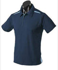 Aussie Pacific Men's Paterson Corporate Polo Shirt 1305 Casual Wear Aussie Pacific Navy/Sky S 