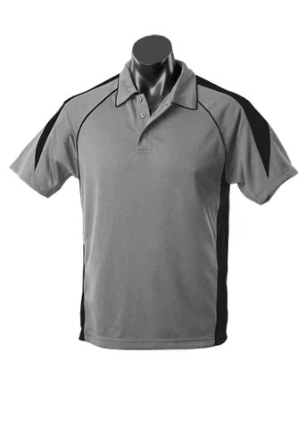 Aussie Pacific Men's Premier Polo Shirt 1301 Casual Wear Aussie Pacific Ashe/Black S 