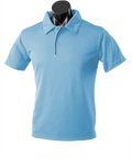 Aussie Pacific Men's Yarra Polo Shirt 1302 Casual Wear Aussie Pacific Sky/Navy S 