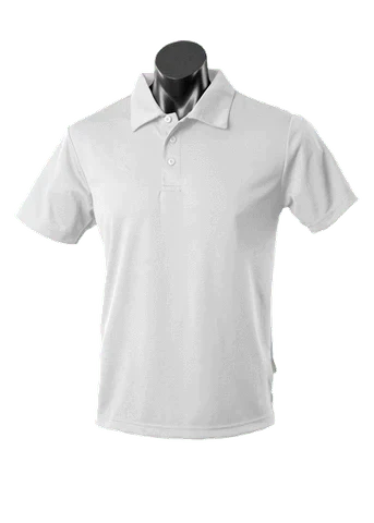 Aussie Pacific Men's Botany Corporate Polo Shirt 1307 Casual Wear Aussie Pacific White S 