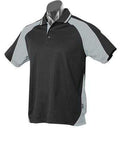 Aussie Pacific Panorama Men's Polo Shirt 1309 Casual Wear Aussie Pacific Black/Ashe/White S 