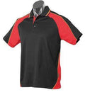 Aussie Pacific Panorama Men's Polo Shirt 1309 Casual Wear Aussie Pacific Black/Red/Gold S 