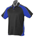 Aussie Pacific Panorama Men's Polo Shirt 1309 Casual Wear Aussie Pacific Black/Royal/White S 