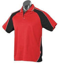 Aussie Pacific Panorama Men's Polo Shirt 1309 Casual Wear Aussie Pacific Red/Black/White S 