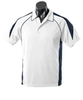 Aussie Pacific Premier Kids Polo Shirt 3301 Casual Wear Aussie Pacific White/Navy 6 