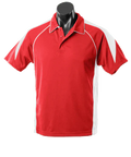 Aussie Pacific Premier Kids Polo Shirt 3301 Casual Wear Aussie Pacific Red/White 6 