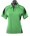 Aussie Pacific Premier Ladies Polo Shirt 2301 Casual Wear Aussie Pacific Apple/Black 8 