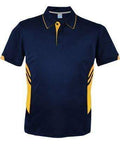 Aussie Pacific Tasman Men's Polo Shirt 1311 Casual Wear Aussie Pacific Navy/Gold S 