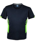 Aussie Pacific Tasman Men's T-shirt 1211 Casual Wear Aussie Pacific Navy/Neon Green S 