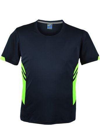 Aussie Pacific Tasman Men's T-shirt 1211 Casual Wear Aussie Pacific Navy/Neon Green S 