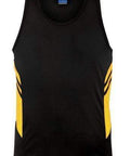 Aussie Pacific Men's Tasman Singlet 1111 Casual Wear Aussie Pacific Black/Gold S 