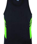 Aussie Pacific Men's Tasman Singlet 1111 Casual Wear Aussie Pacific Navy/Neon Green S 