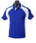 Aussie Pacific Men's Murray Polo Shirt 1300 Casual Wear Aussie Pacific Royal/White/Ashe S 
