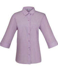 Aussie Pacific Ladies Belair 3/4 Sleeve Shirt 2905T Corporate Wear Aussie Pacific Lilac 4 