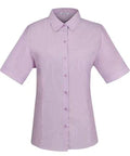 Aussie Pacific Ladies Belair Short Sleeve Shirt 2905S Corporate Wear Aussie Pacific Lilac 4 