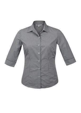 Aussie Pacific Ladies Epsom 3/4 Sleeve Shirt 2907T Corporate Wear Aussie Pacific Slate 4 
