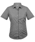 Aussie Pacific Ladies Epsom Short Sleeve Shirt  2907S Corporate Wear Aussie Pacific Slate 4 