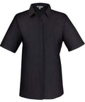 Aussie Pacific Ladies Short Sleeve Shirt 2902S Corporate Wear Aussie Pacific Shadow Grey 4 