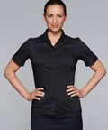 Aussie Pacific Ladies Short Sleeve Work Shirt 2903S Corporate Wear Aussie Pacific   