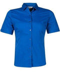 Aussie Pacific Ladies Short Sleeve Work Shirt 2903S Corporate Wear Aussie Pacific Royal 4 