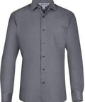 Aussie Pacific Men's Belair Long Sleeve Shirt 1905L Corporate Wear Aussie Pacific Ash XXS 