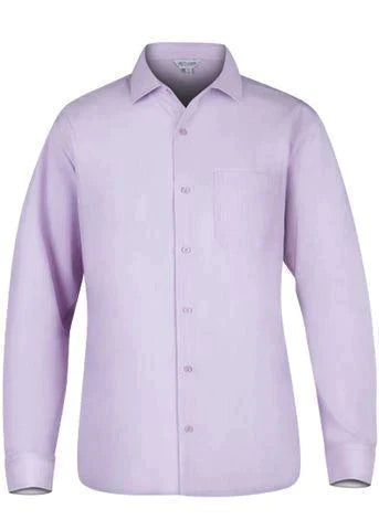 Aussie Pacific Men's Belair Long Sleeve Shirt 1905L Corporate Wear Aussie Pacific Lilac XXS 