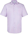 Aussie Pacific Men's Belair Short Sleeve Shirt 1905S Corporate Wear Aussie Pacific Lilac XXS 