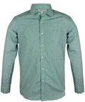 Aussie Pacific Men's Epsom Long Sleeve Shirt 1907L Corporate Wear Aussie Pacific Emerald XXS 