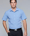 Aussie Pacific Men's Toorak Short Sleeve Shirt 1901S Corporate Wear Aussie Pacific   