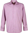 Aussie Pacific Men's Toorak Short Sleeve Shirt 1901S Corporate Wear Aussie Pacific Purple/White XXS 