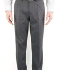 Aussie Pacific Pleated Men's Pants 1801 Corporate Wear Aussie Pacific Charcoal 72R 