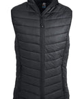 Aussie Pacific Women's Snowy Puffer Vest 2523 Corporate Wear Aussie Pacific Black 8 