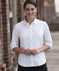 Aussie Pacific Ladies Kingswood 3/4 Sleeve Shirt 2910t Corporate Wear Aussie Pacific   