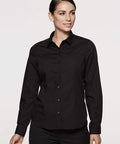 Aussie Pacific Ladies Kingswood Long Sleeve Shirt 2910L Corporate Wear Aussie Pacific   