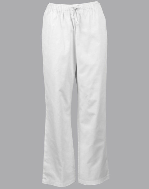 Australian Industrial Wear Hospitality & Chefwear White / XS CHEF'S PANTS CP01