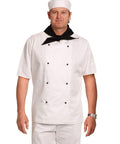 Australian Industrial Wear Hospitality & Chefwear CHEF’S SHORT SLEEVE JACKET CJ02