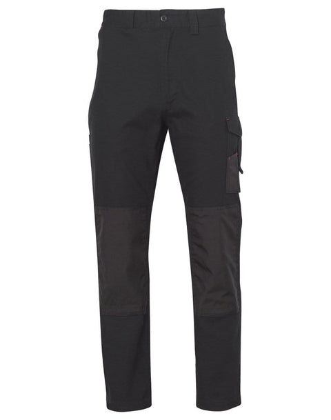 Australian Industrial Wear Work Wear Black / 87S CORDURA DURABLE WORK PANTS Stout Size WP17