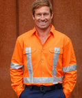 Australian Industrial Wear Work Wear COTTON DRILL safety shirt SW56