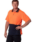 Australian Industrial Wear Work Wear High Visibility CoolDry Short Sleeve Polo SW01CD