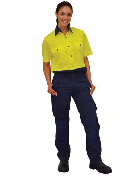 Australian Industrial Wear Work Wear Navy / 8 LADIES' DURABLE WORK PANTS WP10